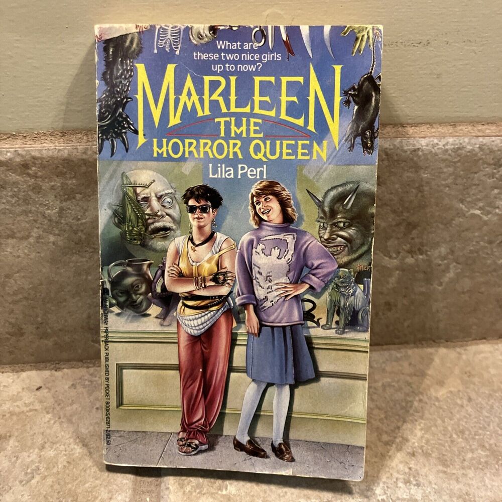 MARLEEN THE HORROR QUEEN Paperback Book LILA PERL 1987‎ Young Adult